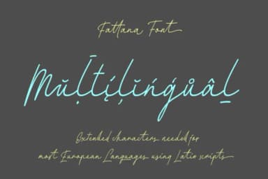 Fattana Font by Rifki (7ntypes) — Script Handwritten Font — thumbnail 4