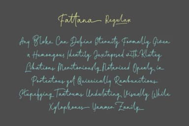 Fattana Font by Rifki (7ntypes) — Script Handwritten Font — thumbnail 7