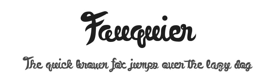 Fauquier by Xerographer Fonts — Script Handwritten Font