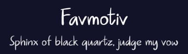 Favmotiv by Pinisiart — Script Handwritten Font — thumbnail 2