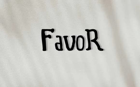 Favor Font by goodigital — Script Handwritten Font