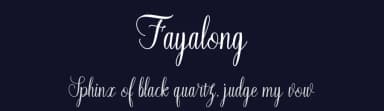 Fayalong by Muhammad Muzammil — Script Handwritten Font — thumbnail 2