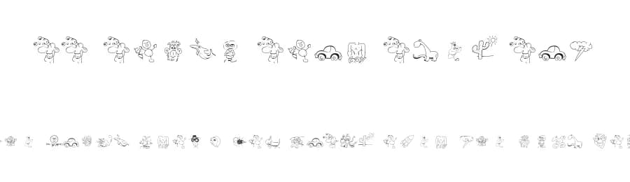 FE Polka Your Eyes Out by Font Environment — Dingbats Font