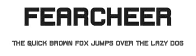 Fearcheer by NihStudio — Sans Serif Font — thumbnail 1