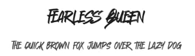 Fearless Queen by Gassstype — Script Handwritten Font — thumbnail 1