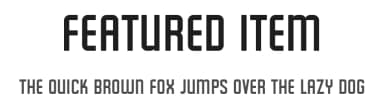 Featured Item by Font Diner — Sans Serif Font — thumbnail 1