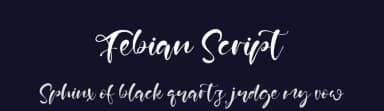 Febian Script by Staircase Studio — Script Handwritten Font — thumbnail 2