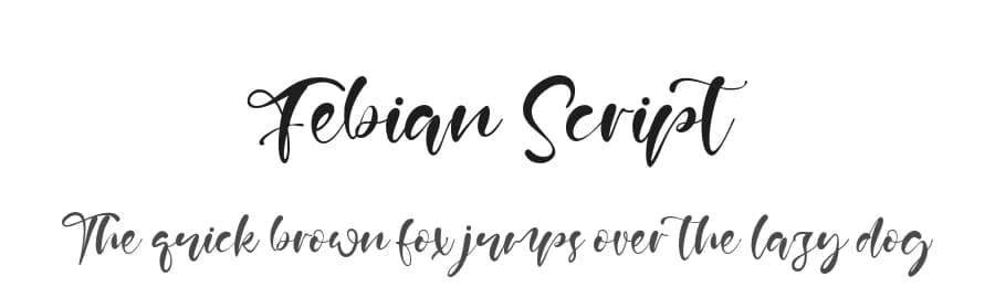 Febian Script by Staircase Studio — Script Handwritten Font
