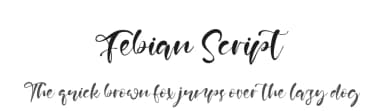 Febian Script by Staircase Studio — Script Handwritten Font — thumbnail 1
