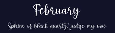 February by Scratchones — Script Handwritten Font — thumbnail 2