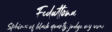 Fedattona by Letterena Studios — Script Handwritten Font — thumbnail 2