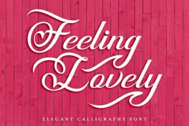 Feeling Lovely Font by Subectype — Script Handwritten Font — thumbnail 1