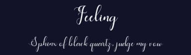 Feeling by Creative Lab — Script Handwritten Font — thumbnail 2