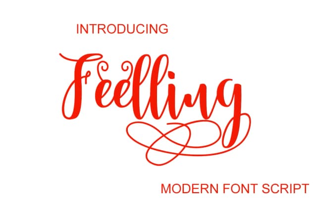 Feelling Font by typedesign93 — Script Handwritten Font