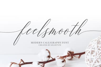 Feelsmooth Font by Solidtype — Script Handwritten Font — thumbnail 1