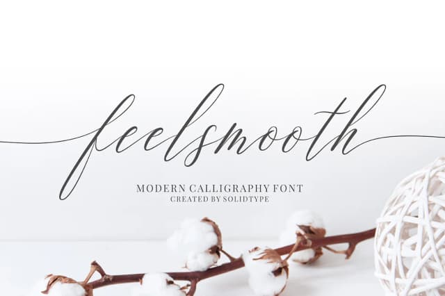 Feelsmooth Font by Solidtype — Script Handwritten Font