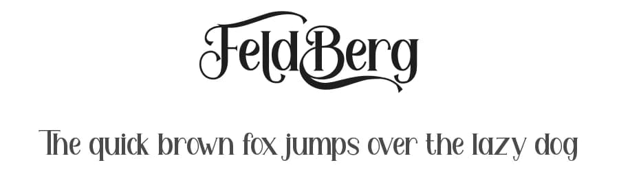 Feldberg by PutraCetol Studio — Serif Font