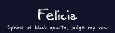Felicia by Kreative Korporation — Script Handwritten Font — thumbnail 2