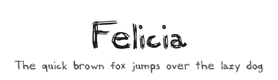 Felicia by Kreative Korporation — Script Handwritten Font — preview 1