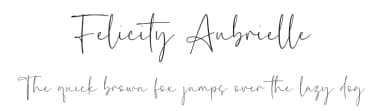 Felicity Aubrielle by Timur Type — Script Handwritten Font — thumbnail 1
