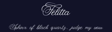 Felitta by zainstudio — Script Handwritten Font — thumbnail 2