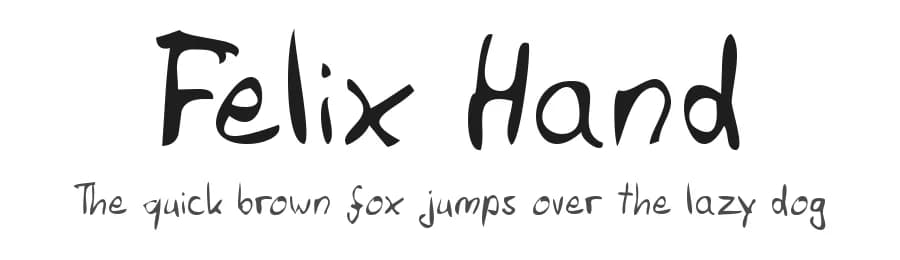 Felix Hand by Felix Hinnemann — Script Handwritten Font
