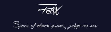 FeliX by Qkila — Script Handwritten Font — thumbnail 2