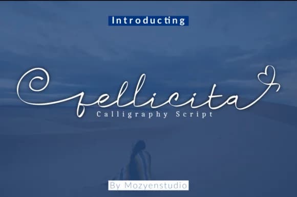 Fellicita Font by Mozyen Studio — Script Handwritten Font