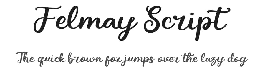 Felmay Script by Viswell Studio — Script Handwritten Font