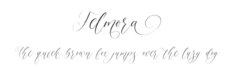 Felmora by Balpirick Studio — Script Handwritten Font