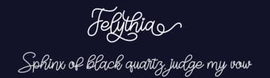 Felythia by Skiiller Studio — Script Handwritten Font — thumbnail 2