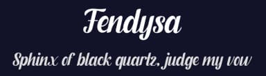 Fendysa by StringLabs Creative Studio — Script Handwritten Font — thumbnail 2