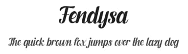 Fendysa by StringLabs Creative Studio — Script Handwritten Font — thumbnail 1