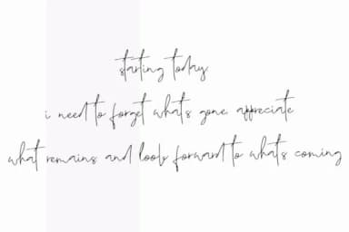 Fengardom Font by Katie Holland — Script Handwritten Font — thumbnail 4