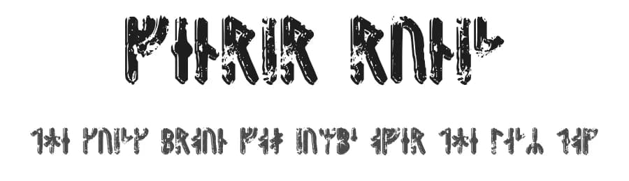 Fenrir Runic by Samyuli — Dingbats Font