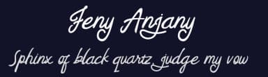 Feny Anjany by StringLabs Creative Studio — Script Handwritten Font — thumbnail 2