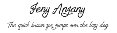 Feny Anjany by StringLabs Creative Studio — Script Handwritten Font — thumbnail 1
