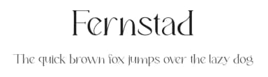 Fernstad by Eztudio — Sans Serif Font — thumbnail 1