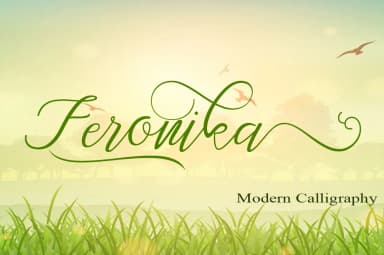 Feronika Font by Cek Creative — Script Handwritten Font — thumbnail 1