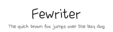 Fewriter by memesbruh03 — Script Handwritten Font — thumbnail 1