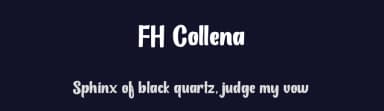 FH Collena by FHFont — Script Handwritten Font — thumbnail 2