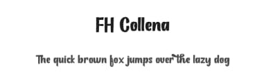 FH Collena by FHFont — Script Handwritten Font — thumbnail 1