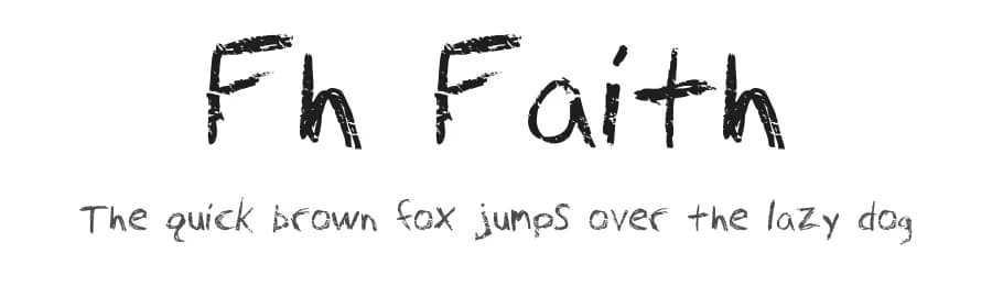 Fh Faith by Fictionalhead Design — Script Handwritten Font