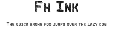 Fh Ink by Fictionalhead Design — Script Handwritten Font — thumbnail 1