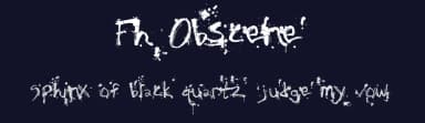 Fh Obscene by Fictionalhead Design — Script Handwritten Font — thumbnail 2