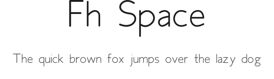 Fh Space by Fictionalhead Design — Sans Serif Font