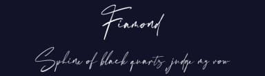 Fiamond by Hugefonts — Script Handwritten Font — thumbnail 2