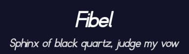 Fibel by Peter Wiegel — Sans Serif Font — thumbnail 2