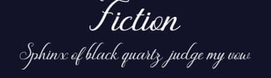 Fiction by Pak DuaTiga — Script Handwritten Font — thumbnail 2