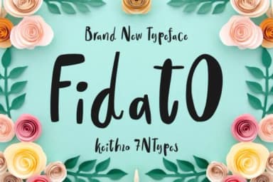 Fidato Font by Keithzo (7NTypes) — Script Handwritten Font — thumbnail 1